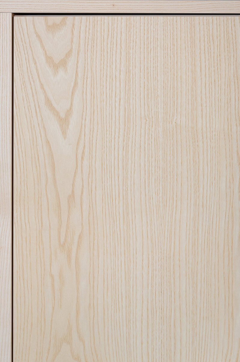 IKEA BESTÅ cabinet with ash veneer YTA FRÖNTS.