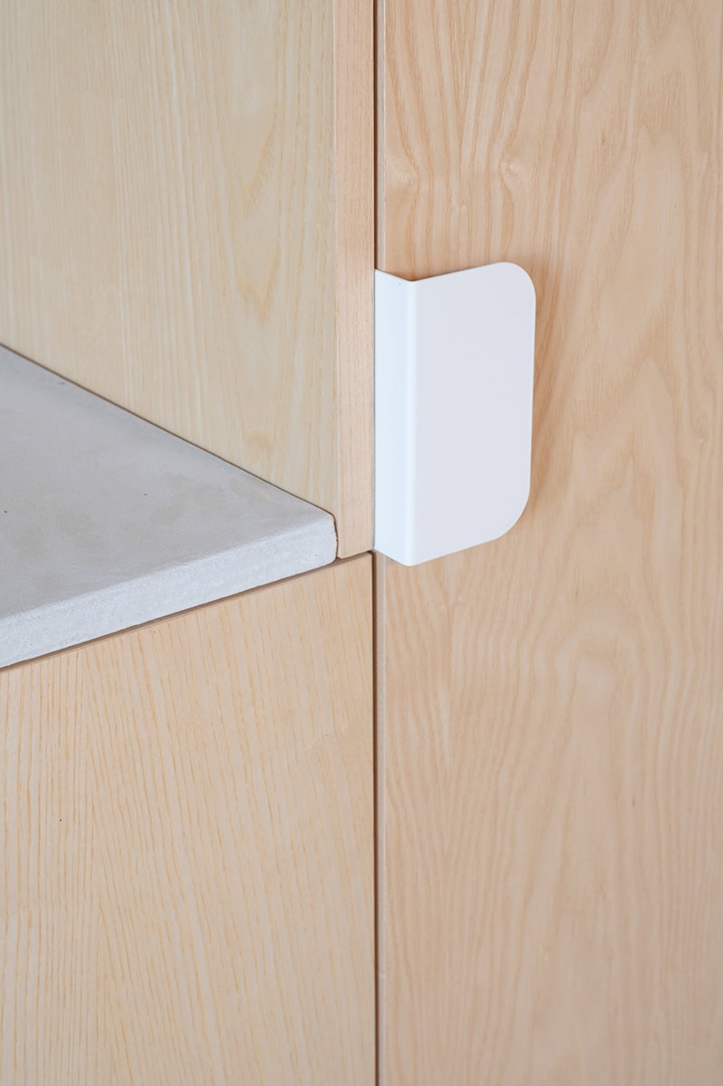 IKEA Metod kitchen with ash veneer YTA Frönts.